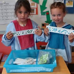 associer la constellation d'un dé à celle représentée, parfois différente dans sa présentation, de celle du dé