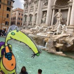 Rome : fontaine de Trévi